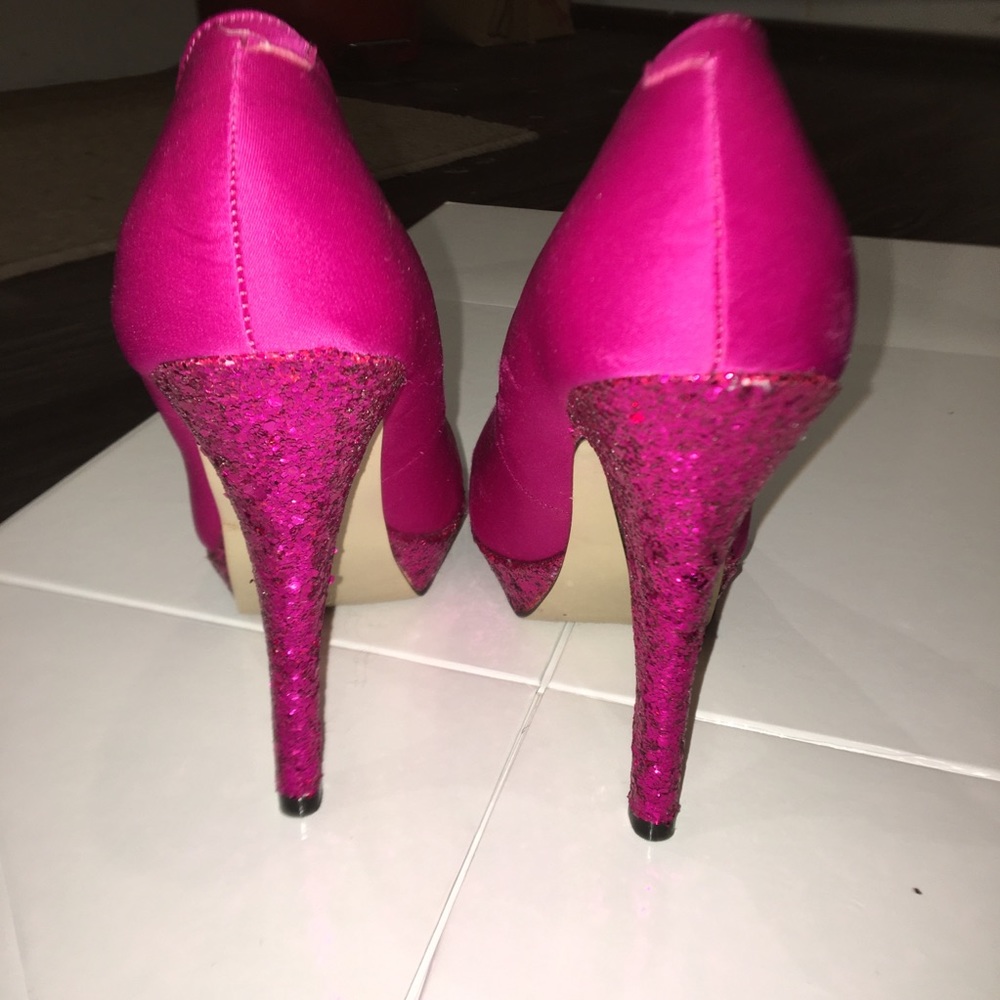 NEW Madden Girl “Torrie” Pink Platform Pump Size 7 - Picture 4 of 8